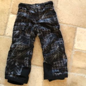 Boys Columbia Bugaboo II OmniHeat Snow Pants - Size XS - Warm Waterproof Pants!!
